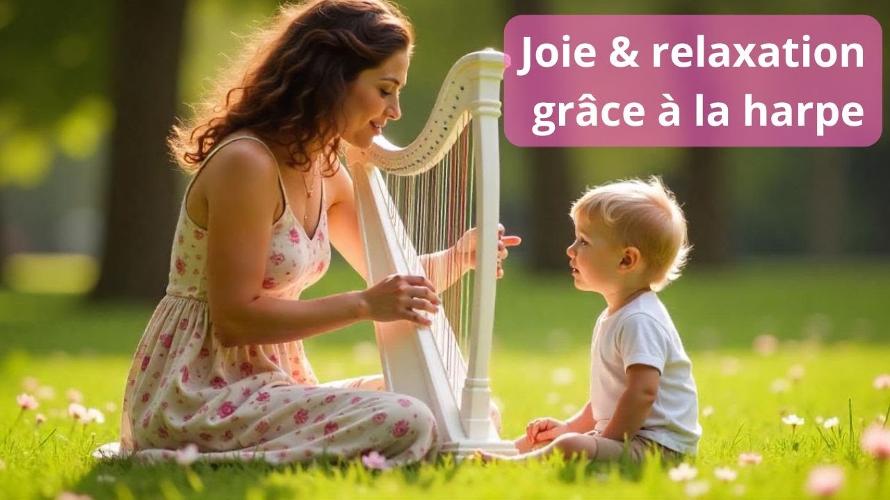 Les Petits Pas : Une Ode à l'Amour maternel - Bernard Andrès - #harpe #relaxation