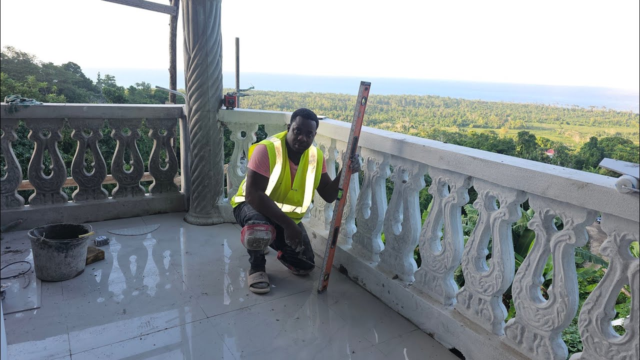 Tiling @jbudthebaker2157  veranda today. Like comment & share #whipboss 