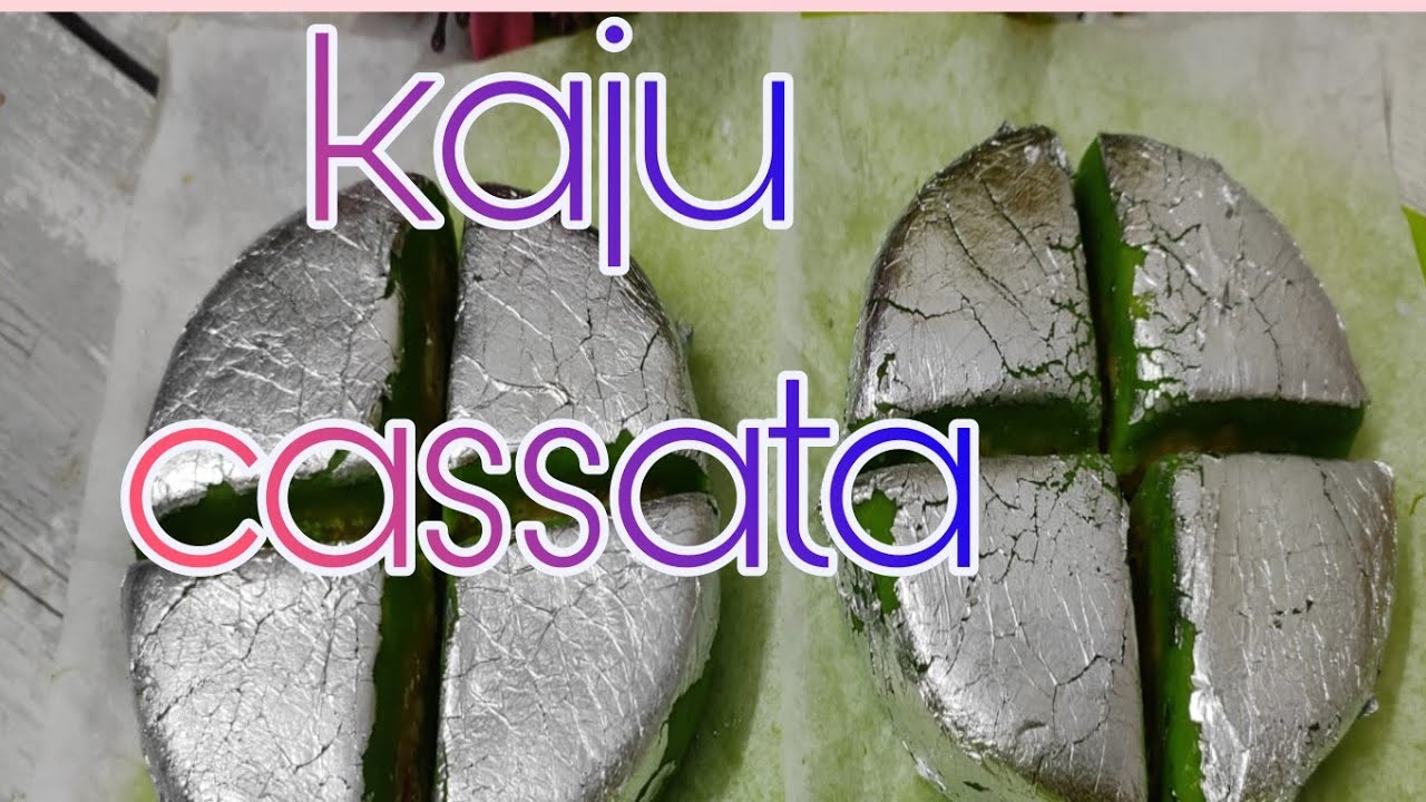 Kaju kasata recipe  | kaju cassata | kaju barfi | kaju roll काजू रोल बनाने की रेसिपी 😋😋