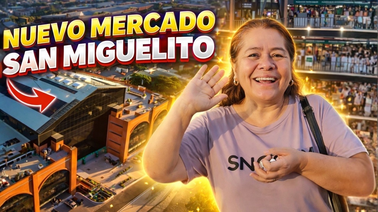 Así está el nuevo mercado san Miguelito 🇸🇻