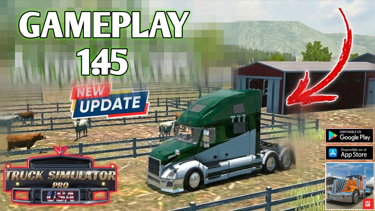 🚛 Gameplay SIN NARRACIÓN | Truck Simulator PRO USA 1.45