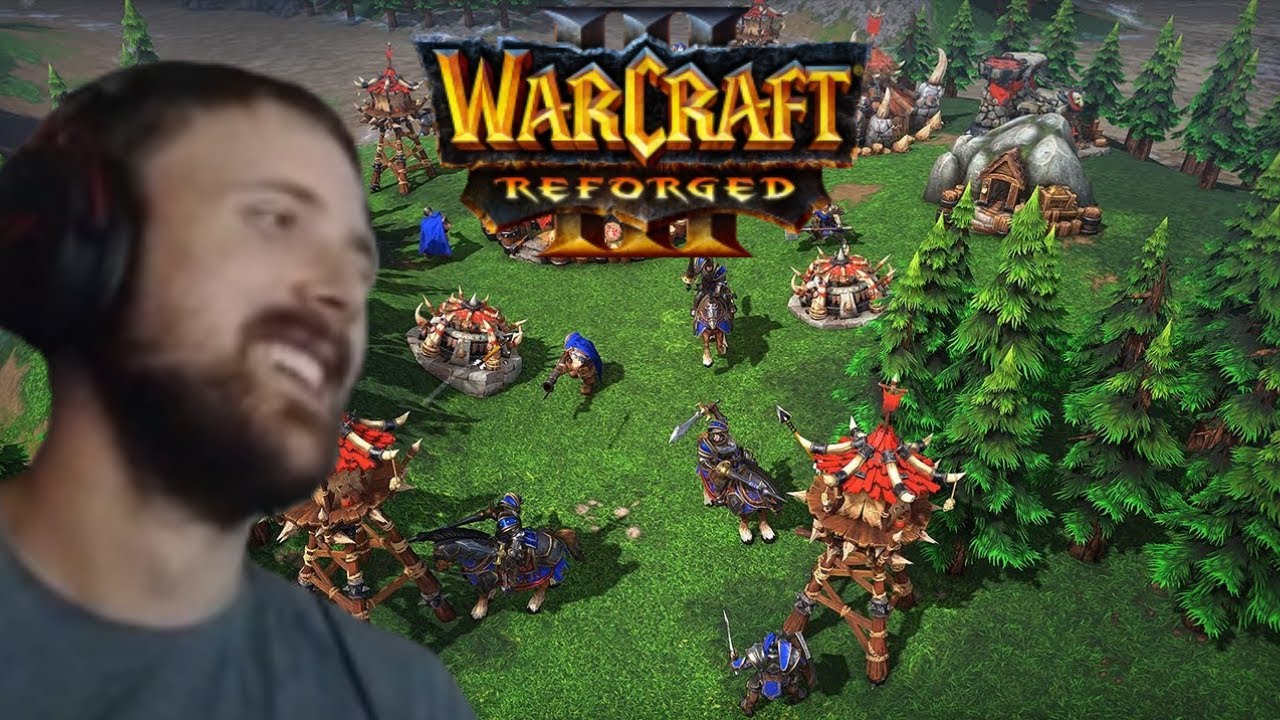 Forsen Plays Warcraft 3 Reforged (with chat)