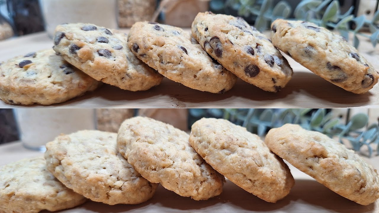 Biscuits avoine coco chocolat - Croquants, faciles et gourmands 😋