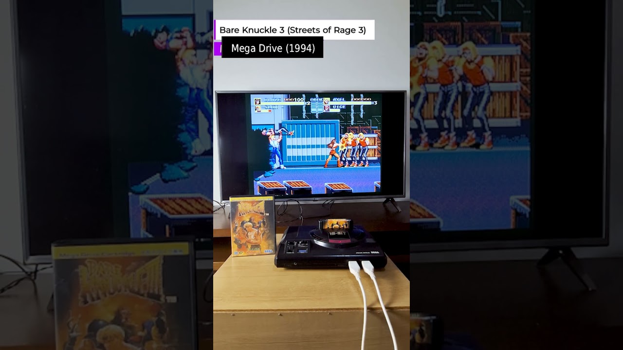 BARE KNUCKLE III | STREETS OF RAGE 3 (Mega Drive, 1994) - Tirando o p&oacute;!
