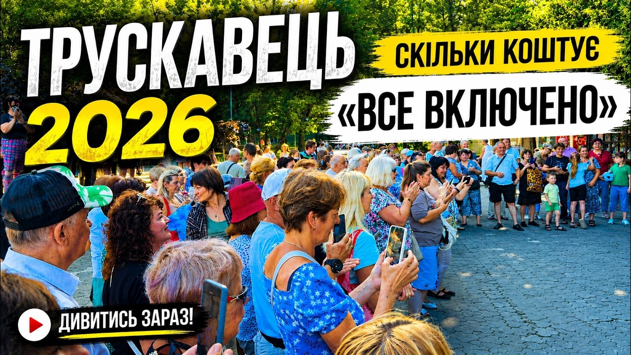 ТРУСКАВЕЦЬ 2026 | Бюджет чи Люкс? ЦІНИ &laquo;Все Включено&raquo; та великий анонс концерту!