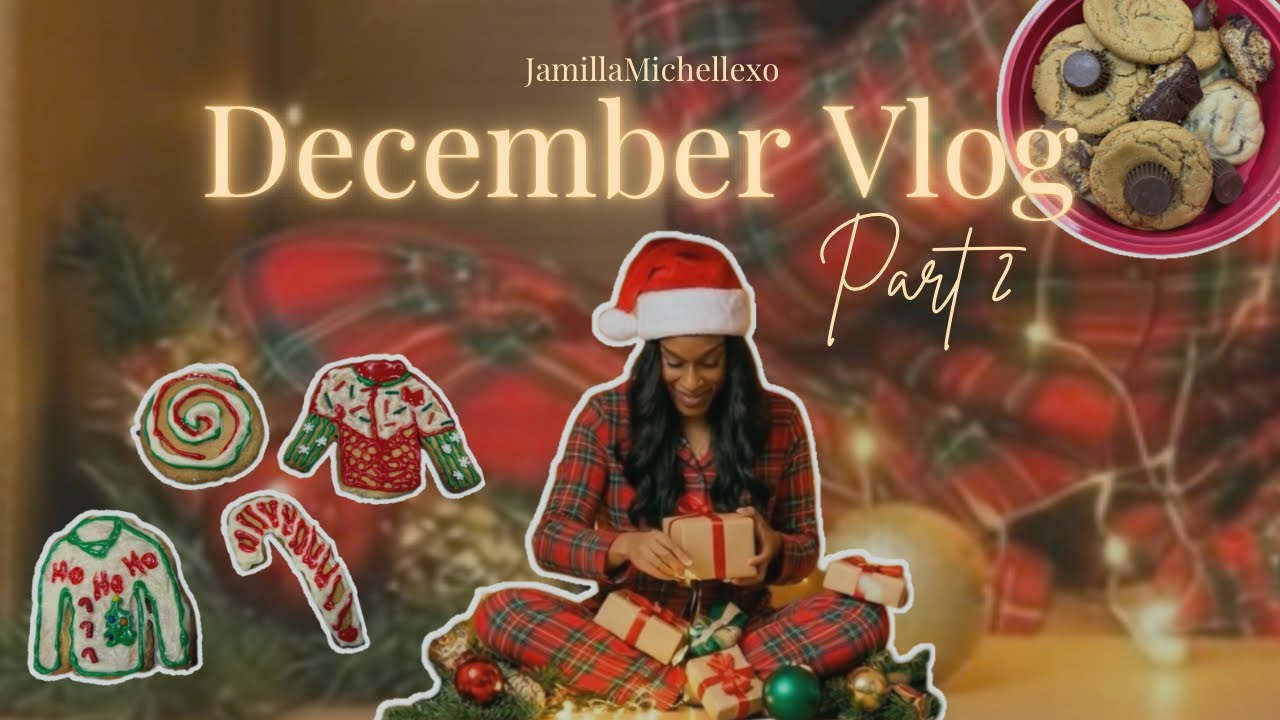 Unaesthetic SAHM Festive December Vlog🎄| holiday work event | Self care & New Year