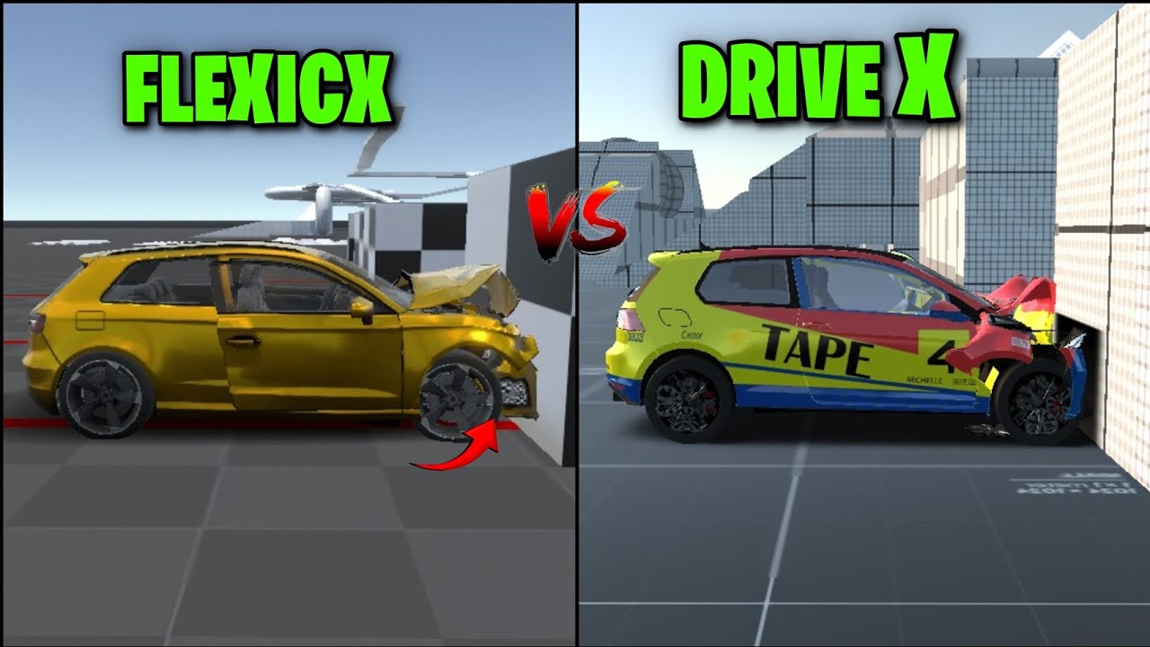 FLEXICX vs DRIVEX-CSX: Which Is More Realistic? 🚗💥🔥