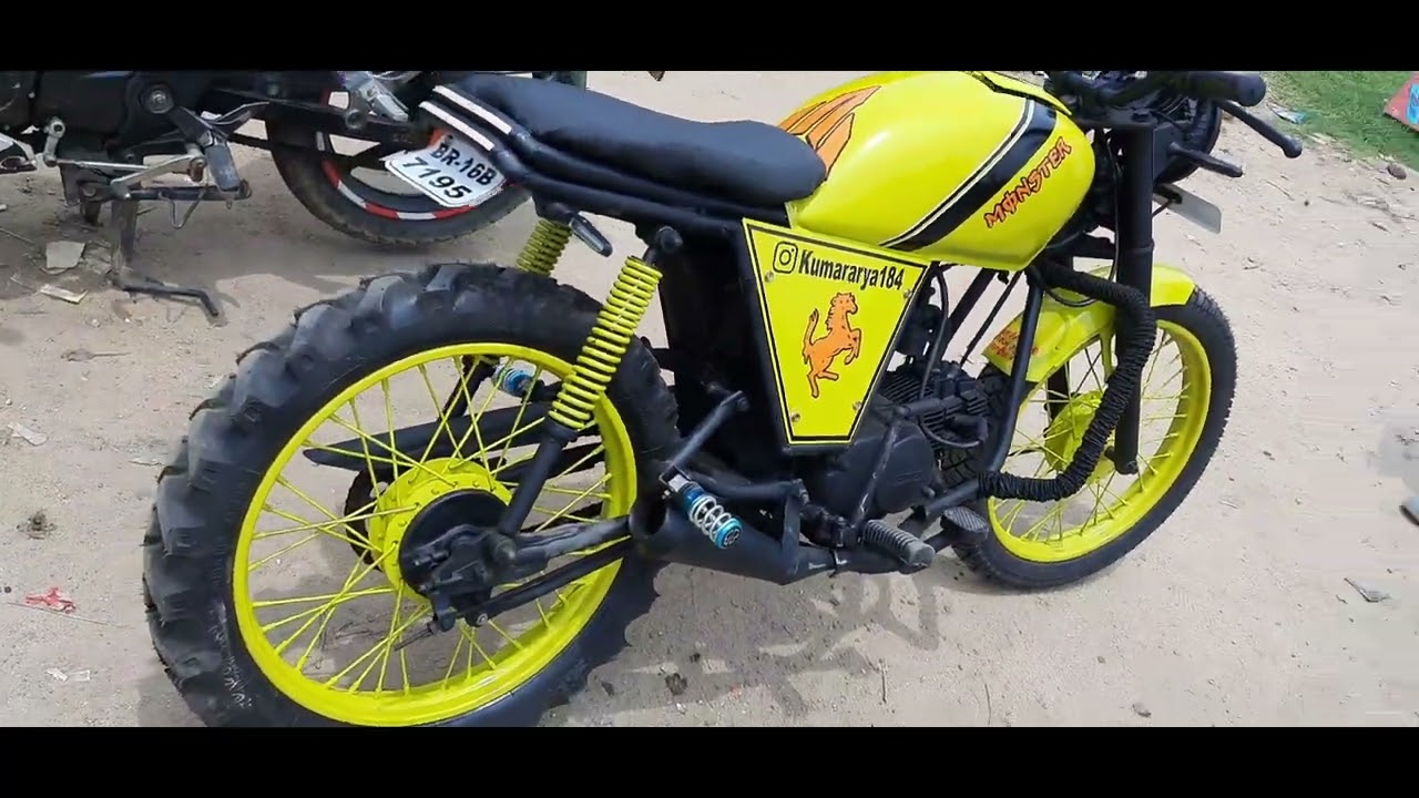 🔥CD 100 SS fully modification🏍