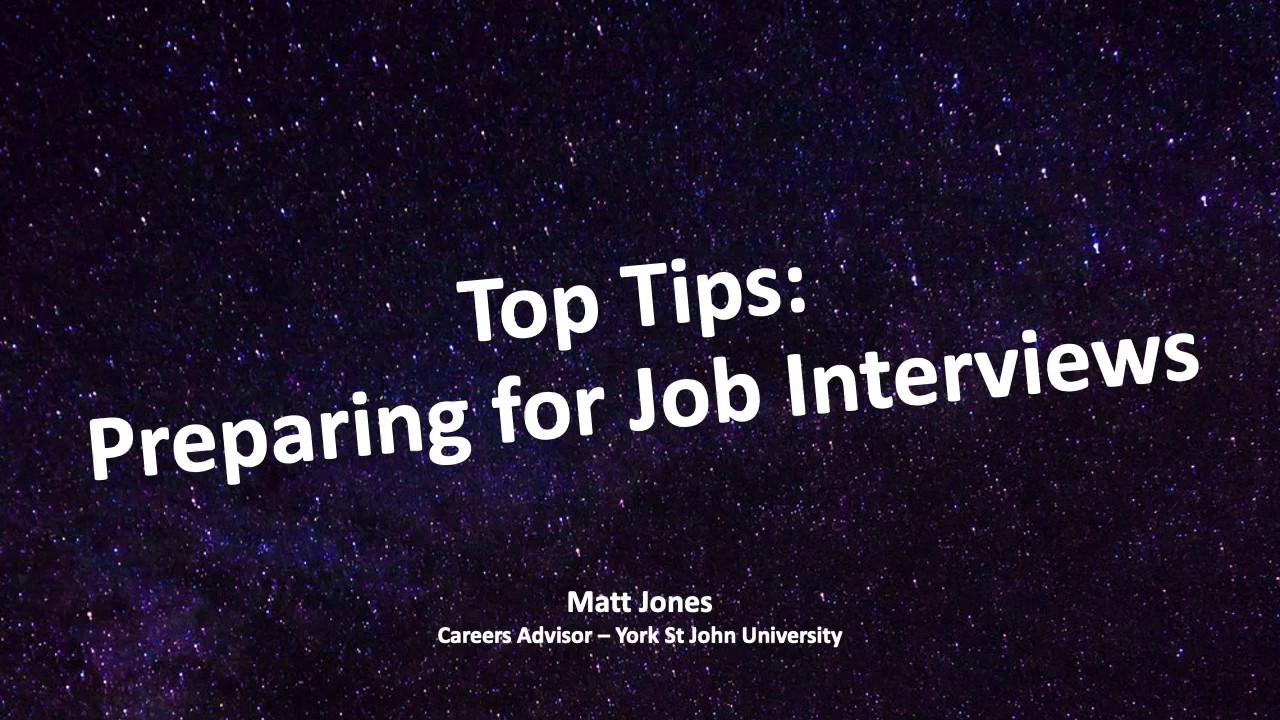 LaunchPad | Top Tips: Preparing for Job Interviews