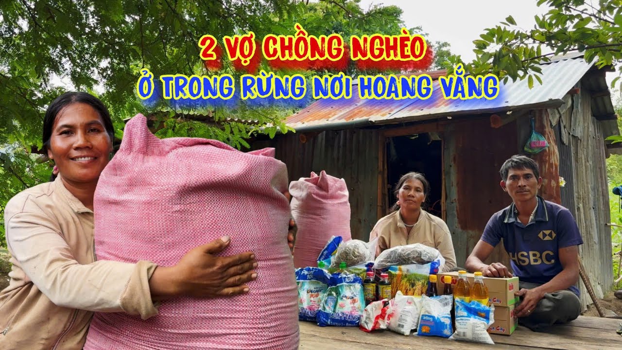 CỨU TRỢ người nghèo, 2 vợ chồng nghèo sống ở nơi HẺO LÁNH - tập 1538