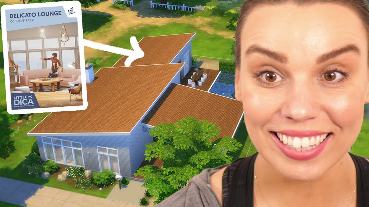 I built a house with Delicato Lounge pack!