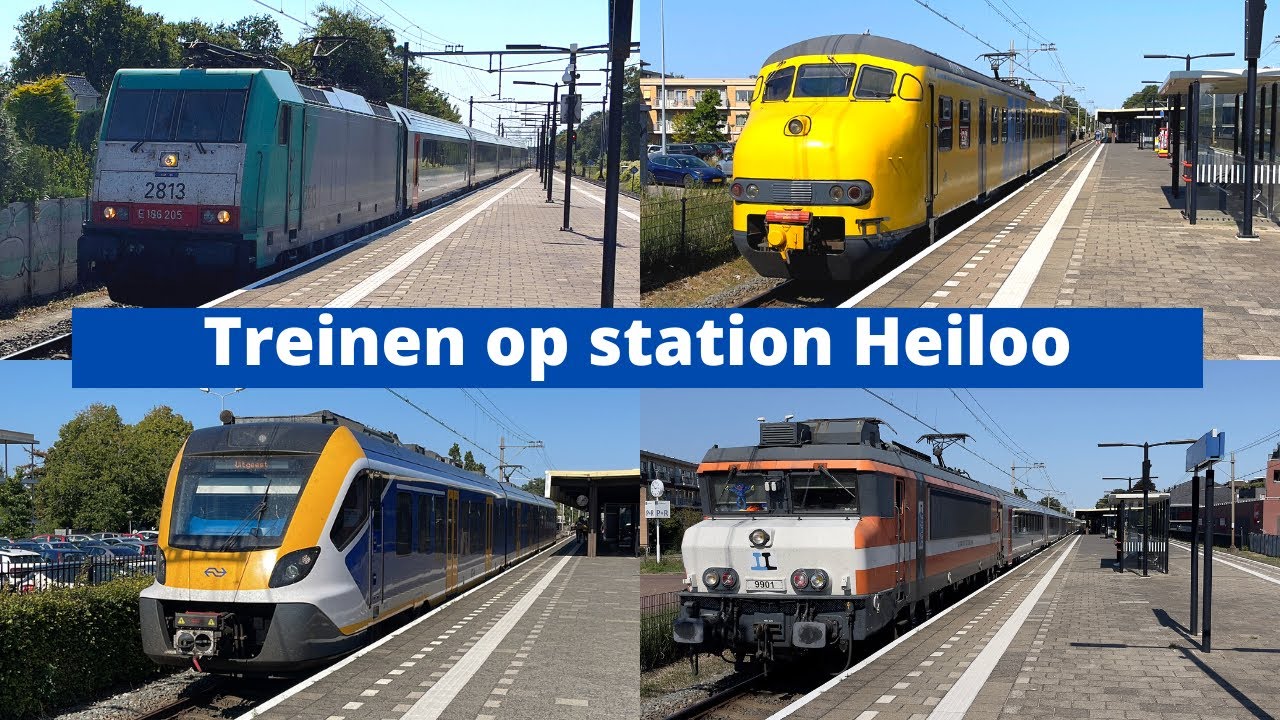 Treinen op station Heiloo - 3 september 2022