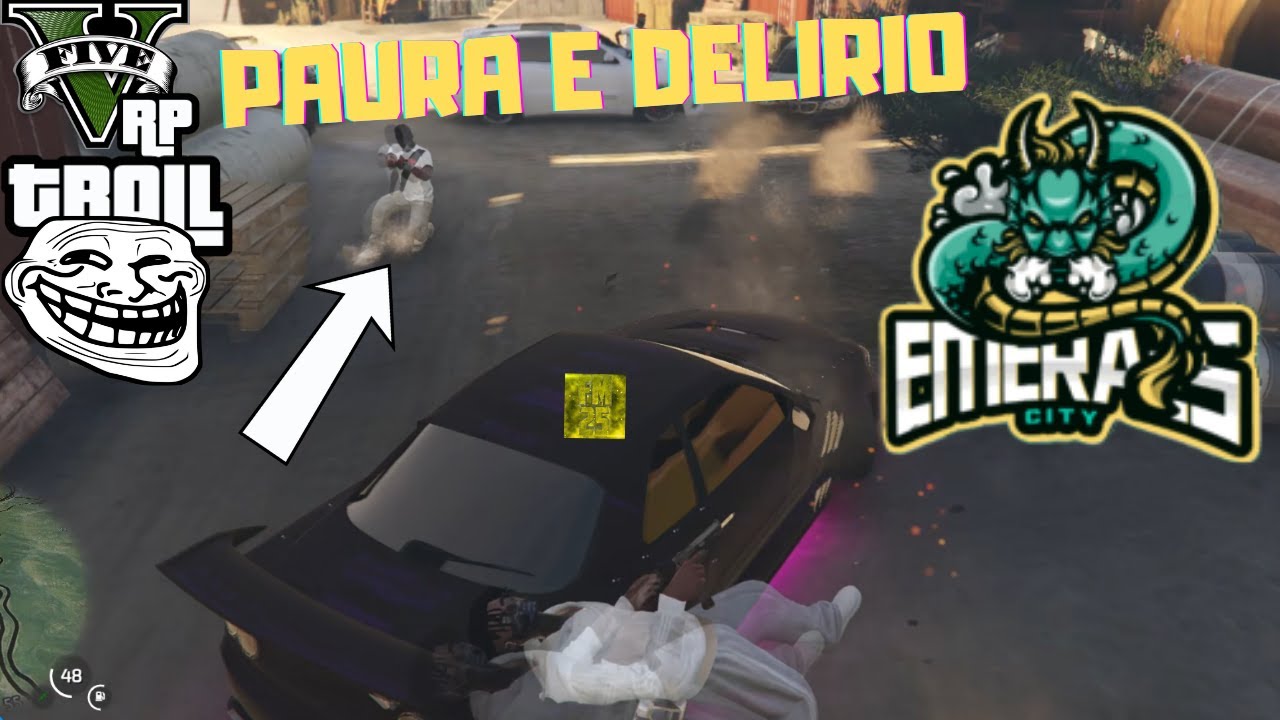 Paura e Delirio su emerals | GTA RP TROLL ITA
