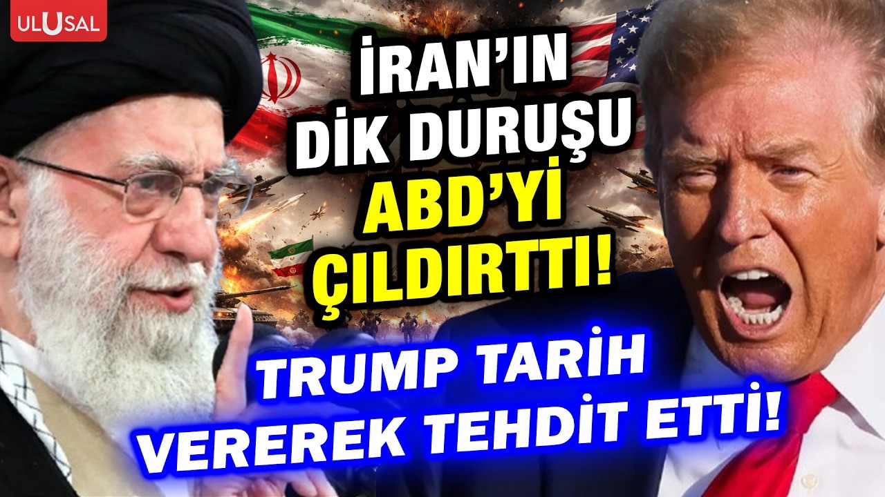 Trump İran'ı tarih vererek tehdit etti! İran'ın dik duruşu ABD'yi çılgına çevirdi!