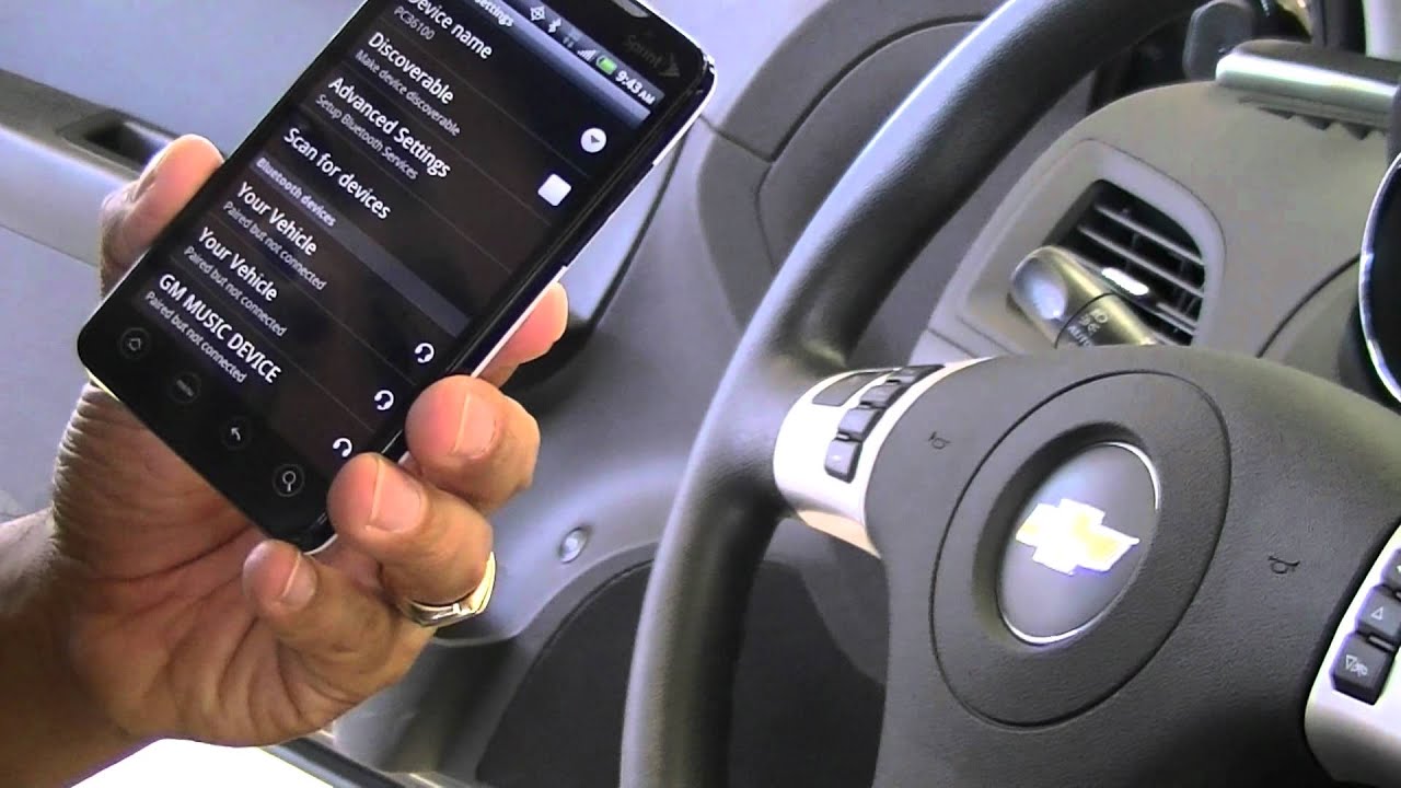 2012 Malibu How to sync your Android / Bluetooth