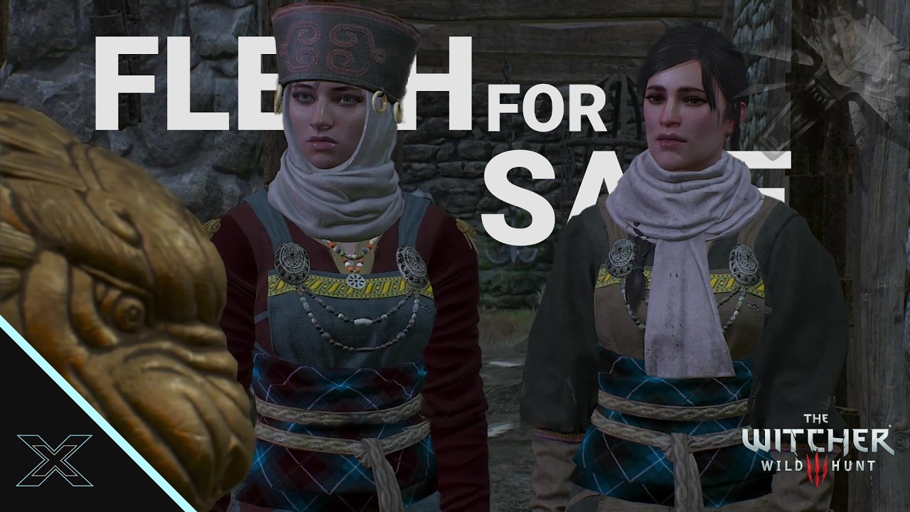 The Witcher 3 Wild Hunt : Secondary Quest - Flesh for Sale Walkthrough