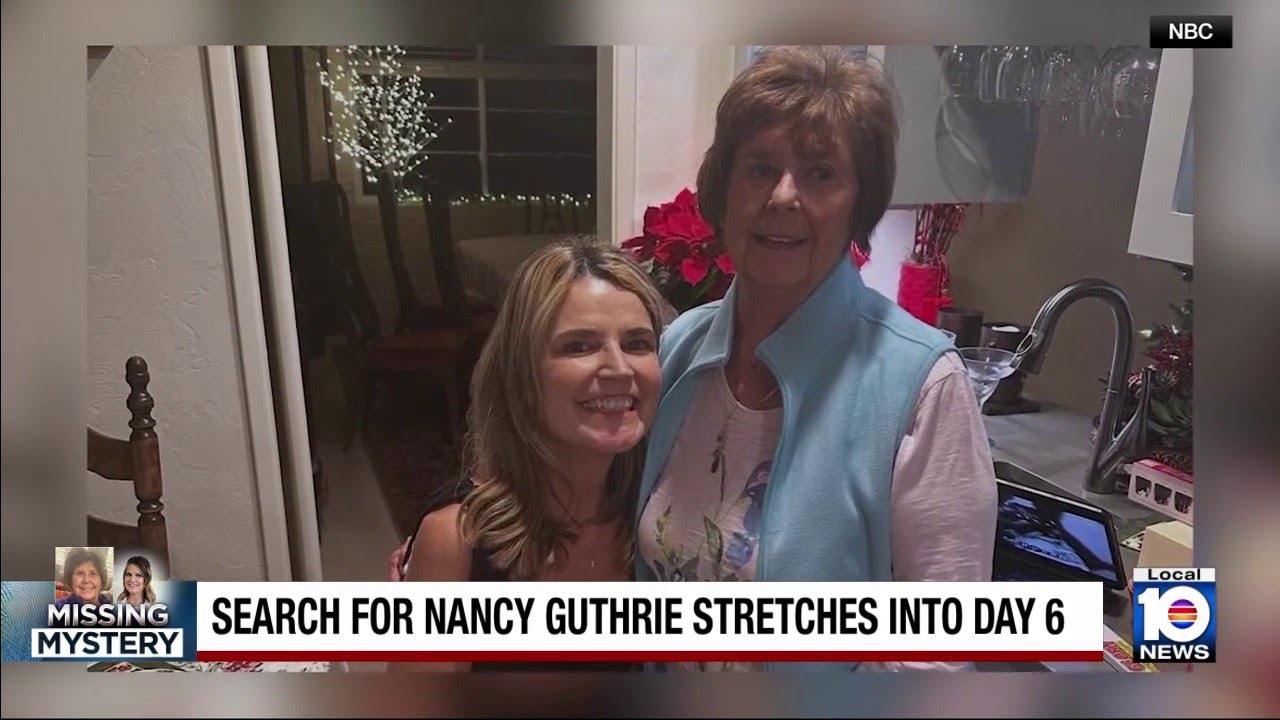 Nancy Guthrie search stretches into day 6