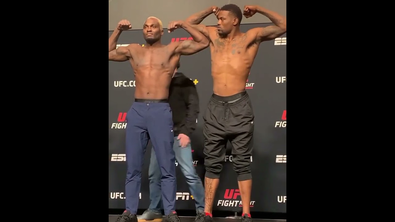 Things got playful 😈 😭 Derek Brunson Vs Kevin Holland Face-Off