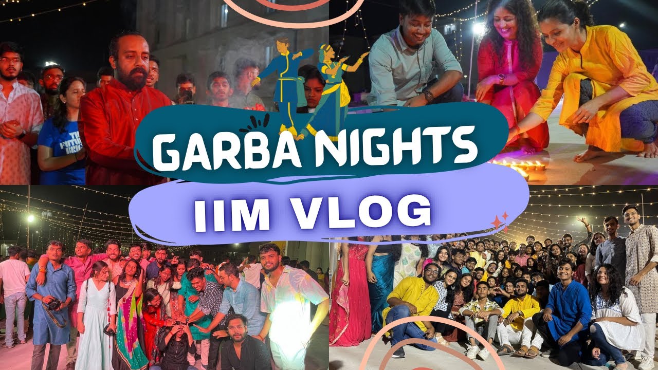 Garba Nights at IIM, Bodhgaya Vlog #garbanight #iim #iimvlog #navratrispecial