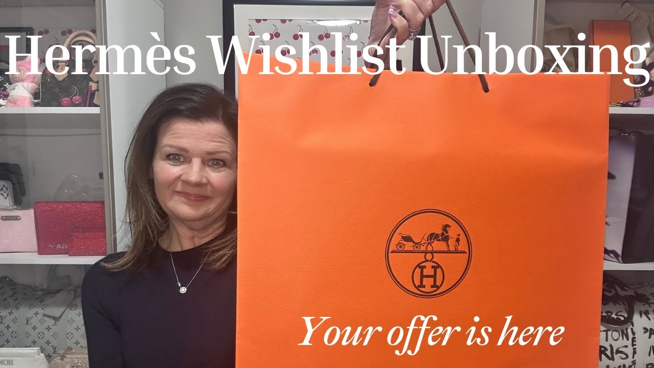 Распаковываю сумку Herm&egrave;s моей мечты! 🧡 Раскрытие списка желаний без квоты | Распаковка роскошной...