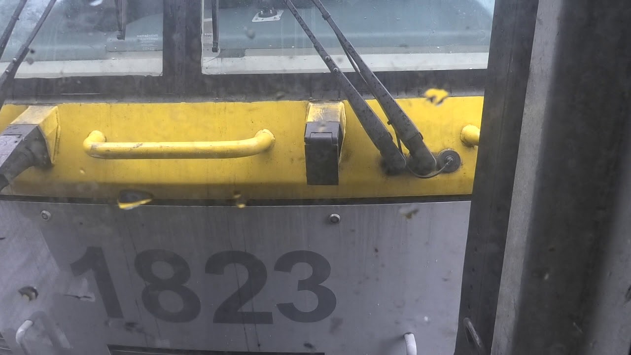 NMBS SNCB HLE18 Siemens Eurosprinter | Soundopname vanuit I10 Rijtuig |