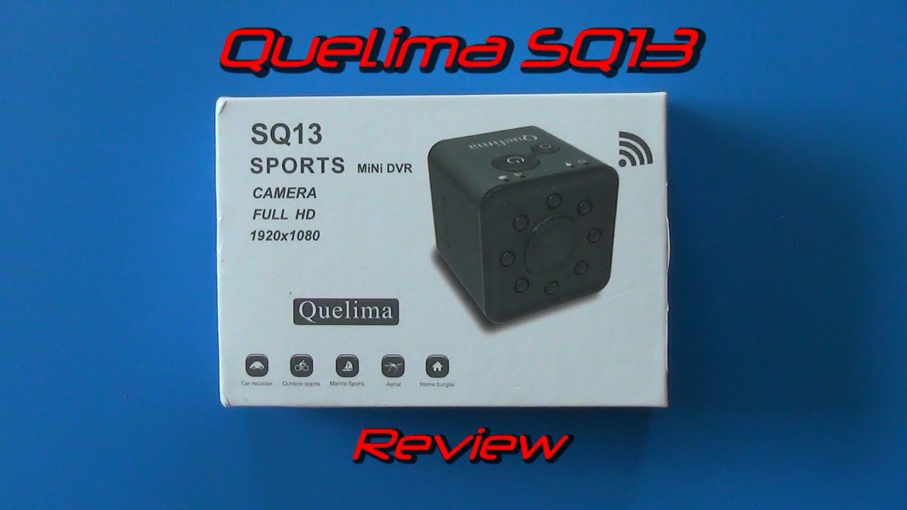 Quelima SQ13 mini camera (full REVIEW)
