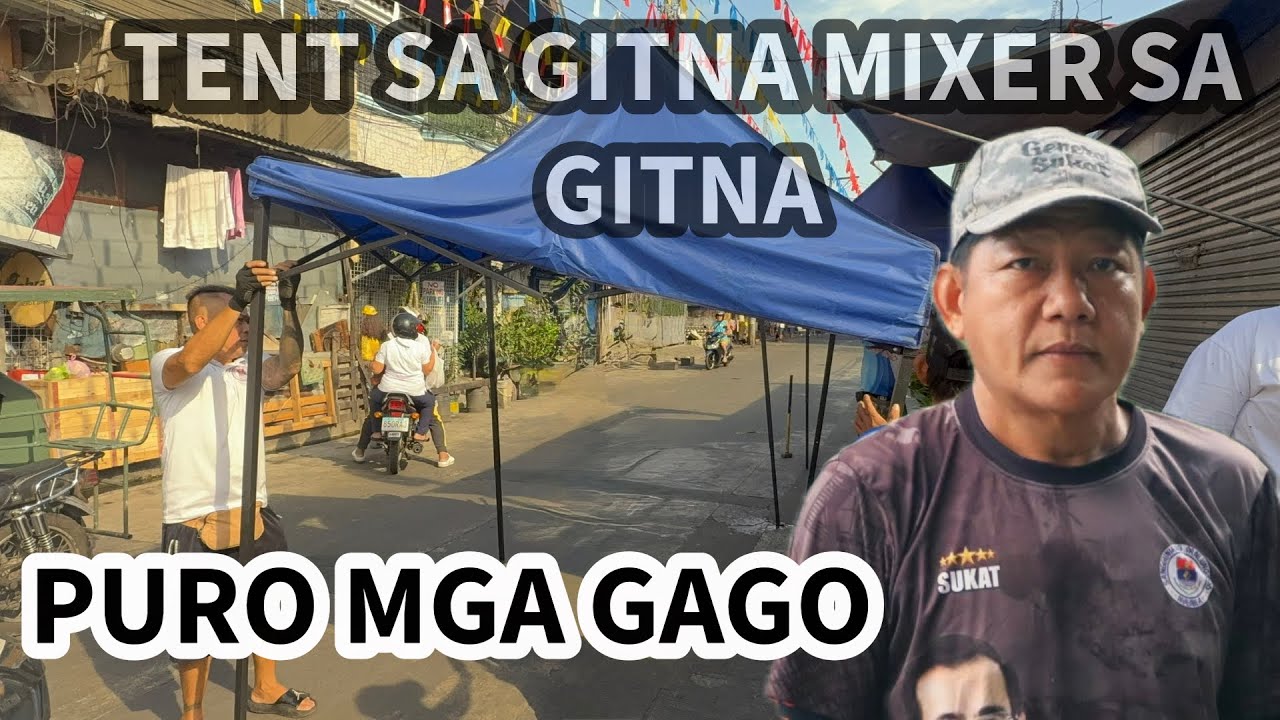 SIDECAR,TENT,MIXER,TALYER YAN SILA MAHILIG GUMITNA🤦￼