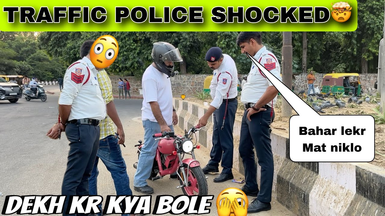 Police👮 Bhi Hill Gai Dekh Kar🥵 Awesome REACTION😍 