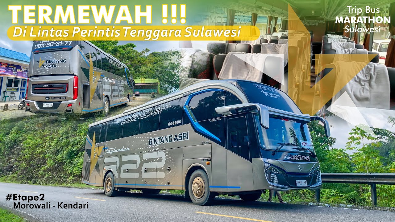 TERMEWAH‼️dijalur Perintis Tenggara Sulawesi | Morowali - Kendari with Bintang Asri