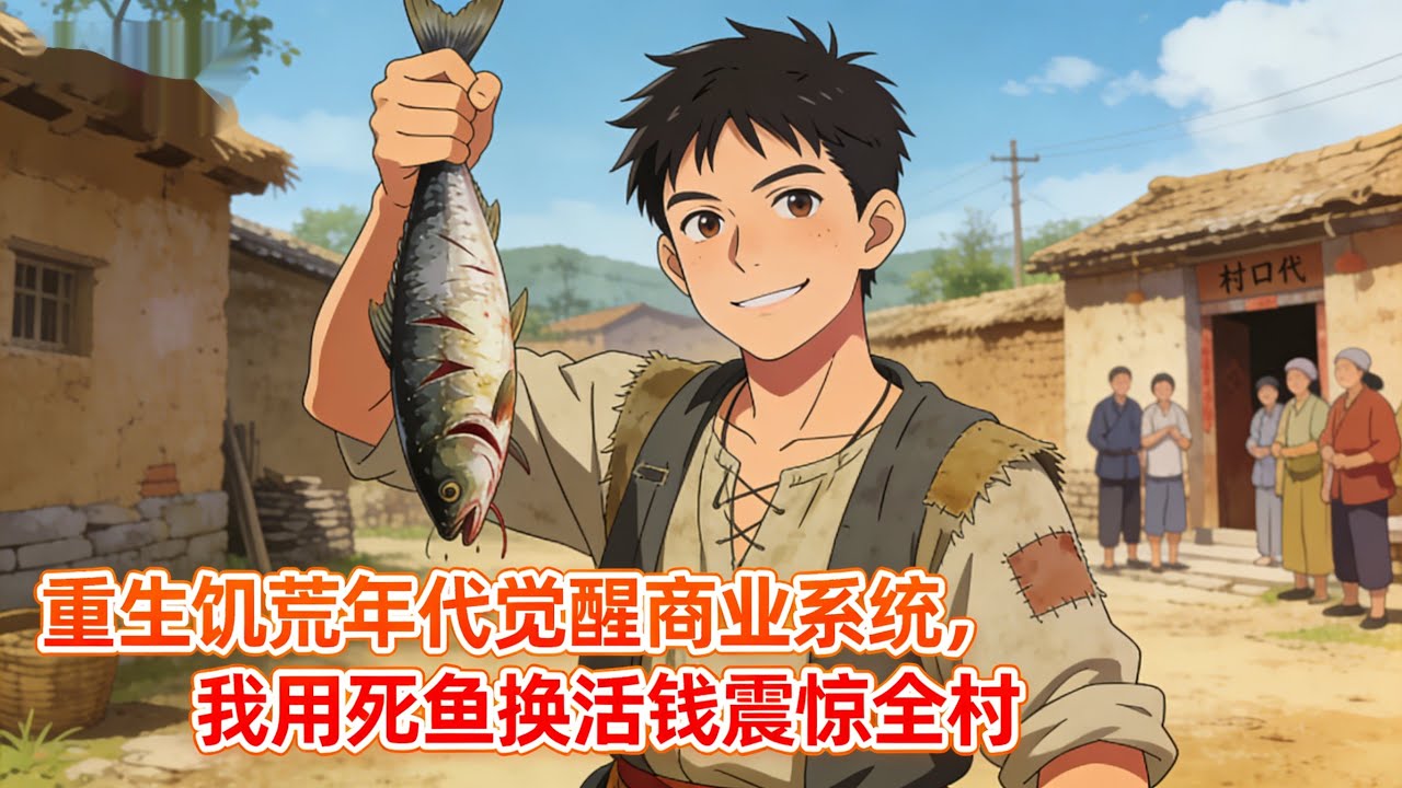 重生饥荒年代觉醒商业系统，我用死鱼换活钱震惊全村。系统任务：用最次的鱼获，赚取第一桶金。#小說推薦 #小說 #動漫 #劇情 #漫畫