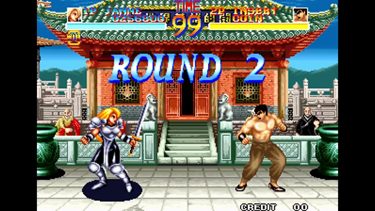World Heroes (Janne, Normal Mode) (1992 Alpha Denshi Co.)