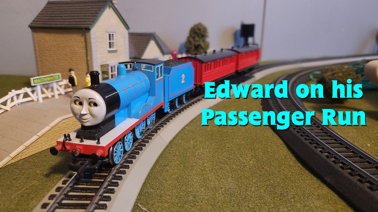 Bachmann HO/OO Thomas & Friends - Edward on his Passenger Run