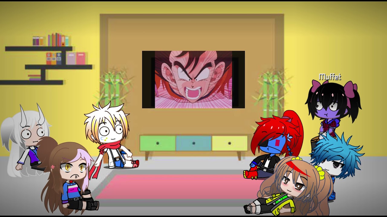 Undertale reacciona a (Dragon ball z rap)