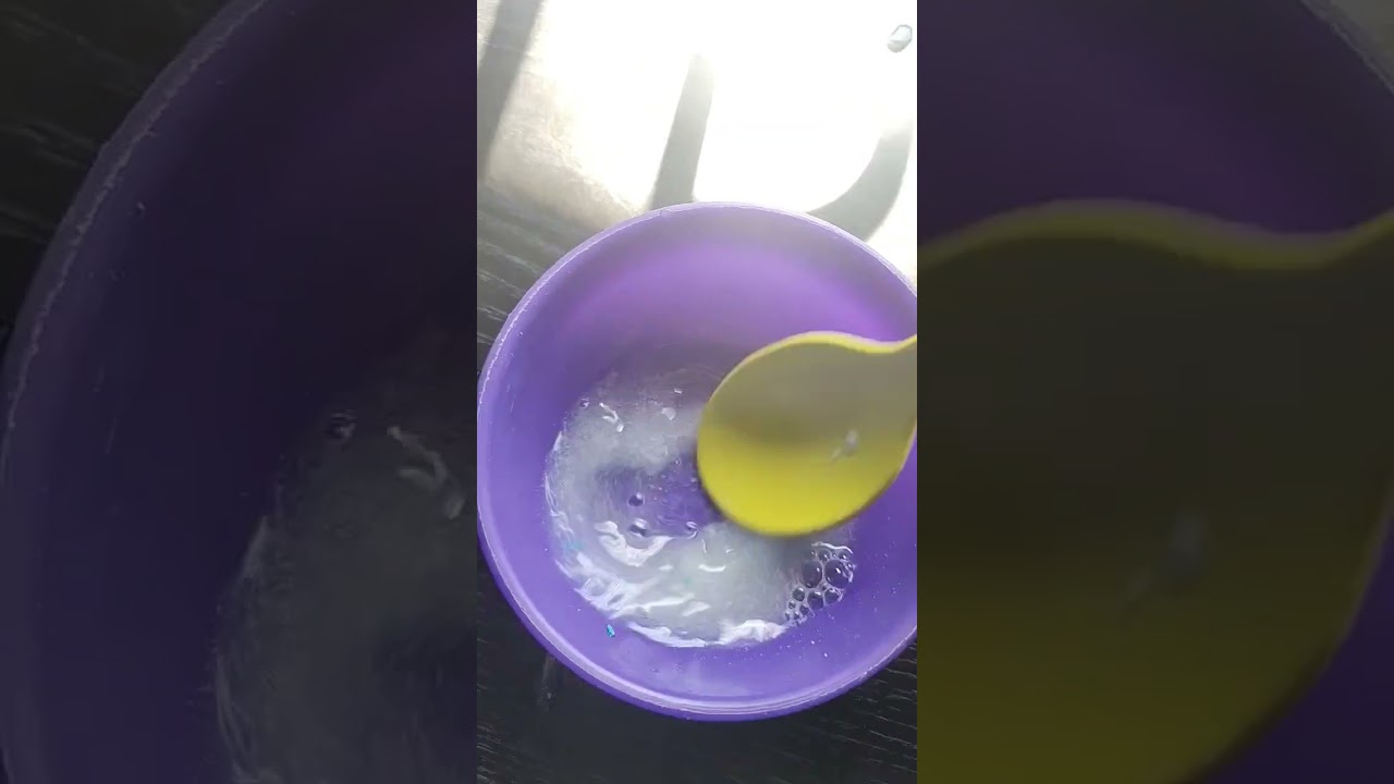 how to make homemade slime activator||DIY slime activator #youtubeshorts #homemade