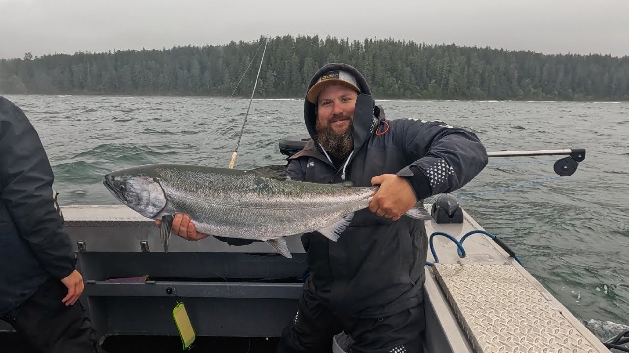 Salmon Fishing West Coast Vancouver Island.