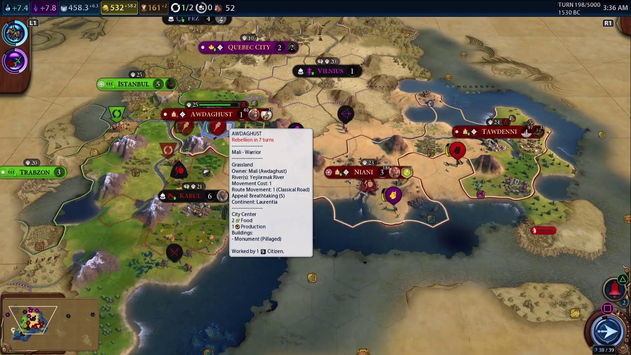 Civilization VI getting bullyed by AI