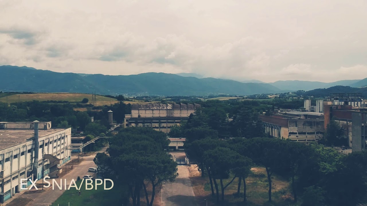 Ex SNIA/BPD  Colleferro_Roma (DJI Spark_ND16)