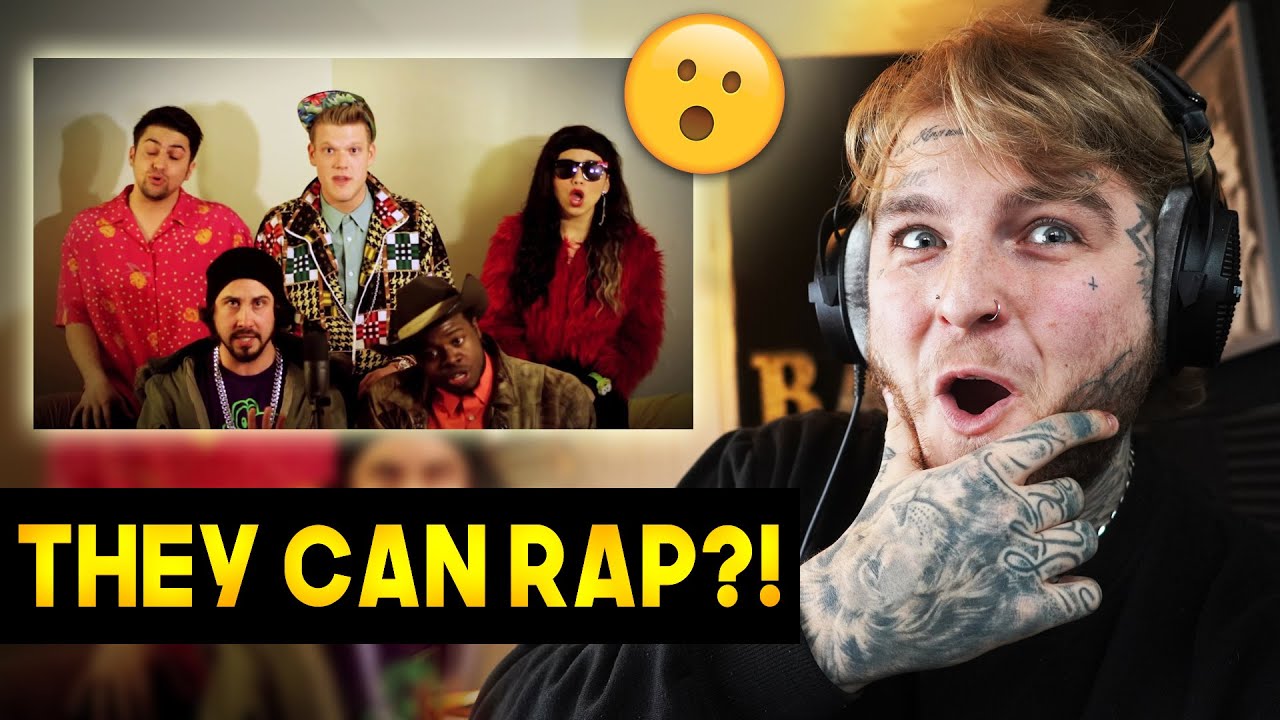 THEY CAN RAP?! | Pentatonix - Thrift Shop / Macklemore & Ryan Lewis cover (REACTION!)