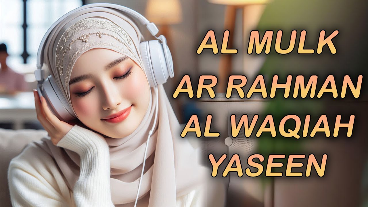 Soothing Recitation of Surah Al-Mulk, Al Waqiah, Ar Rahman, Yaseen | Relaxing Soul Melting Voice