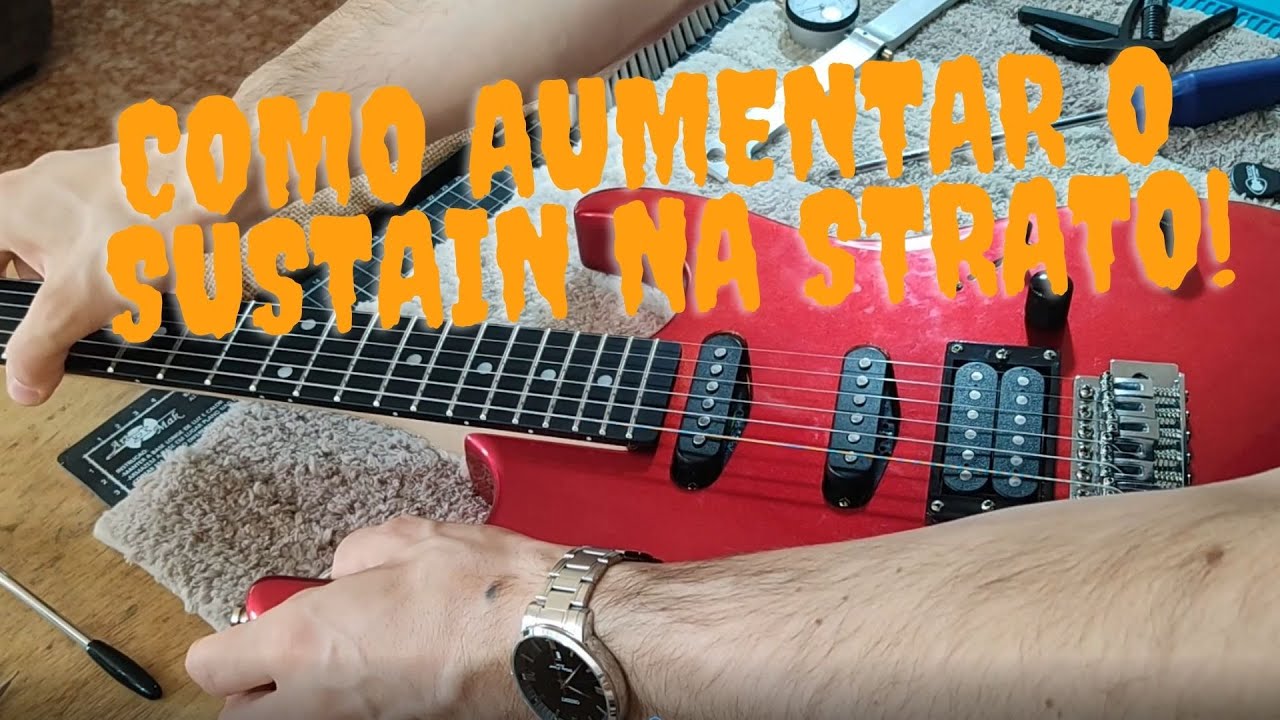 Dica rápida - Sustain em guitarras com braço parafusado - | Diego Luthier |