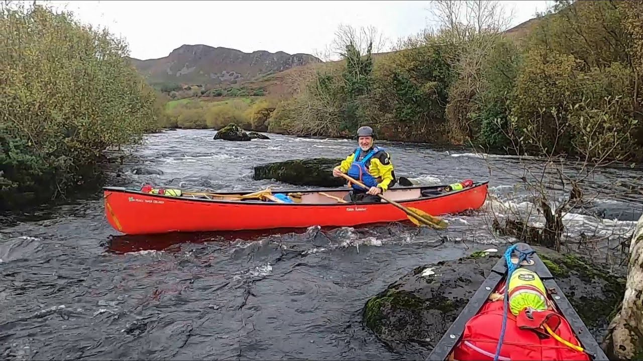 16/11/2025 A canoe trip on the Lower Caragh river in Co. Kerry.