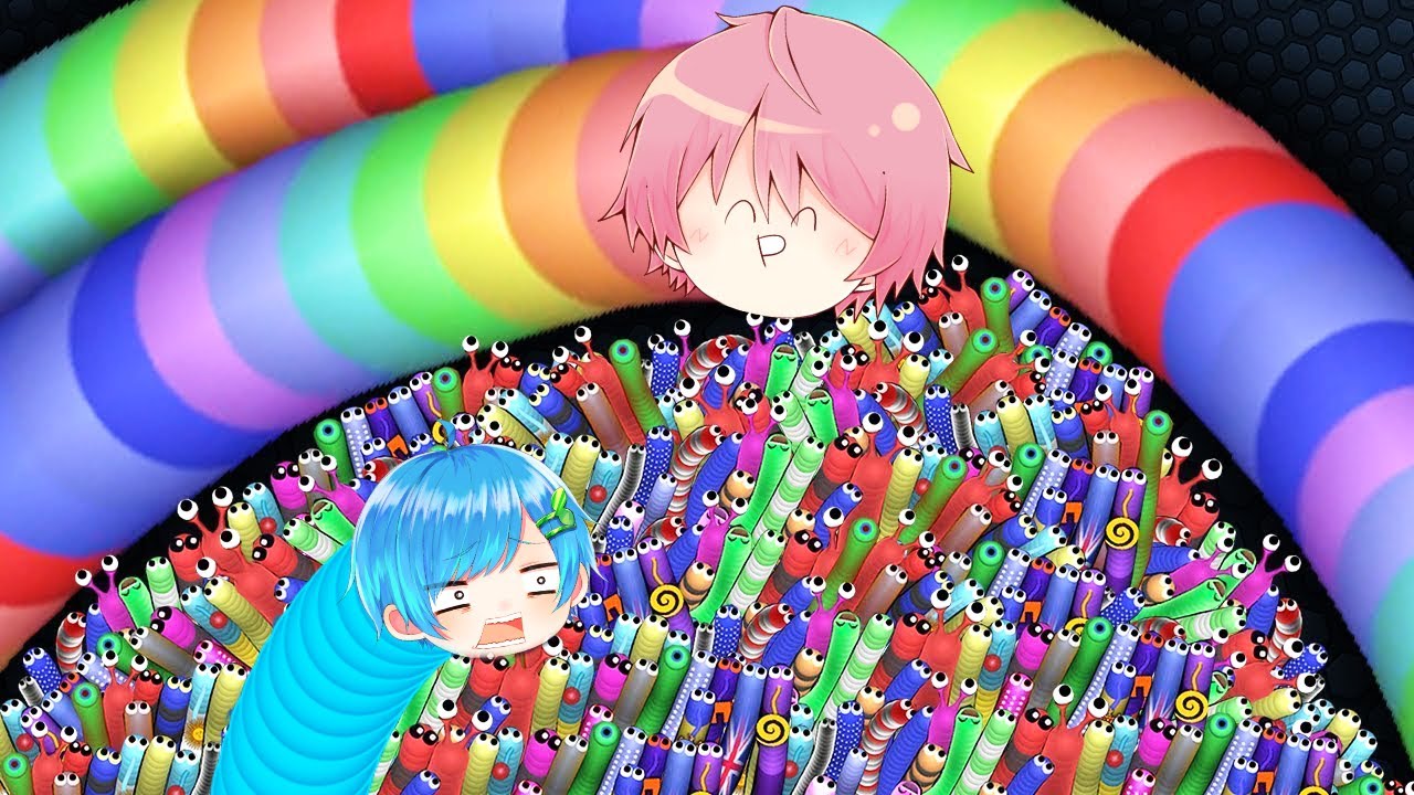 スリザリオで世界１位になったプレイがやばい！【 slither.io 】【 ROBLOX / ロブロックス 】