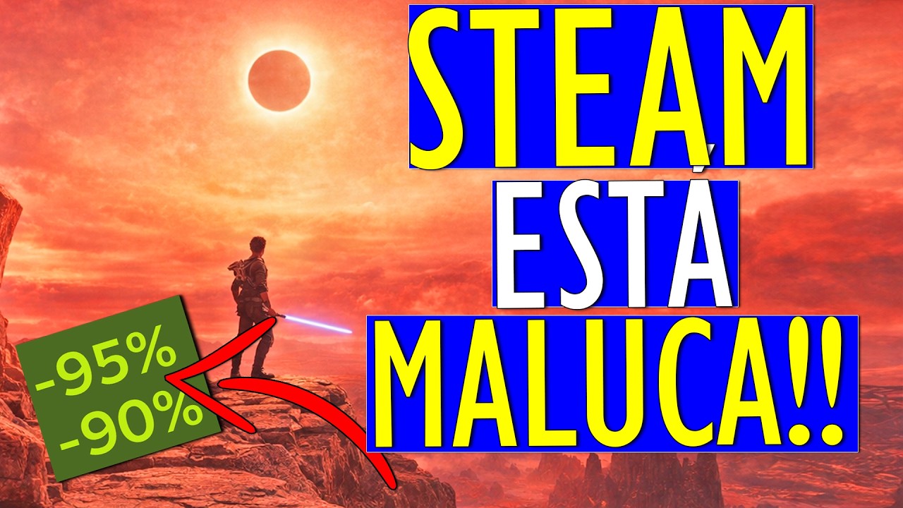 CORRA!! JOGOS BARATOS por MENOS de R$ 20 na PROMO&Ccedil;&Atilde;O da STEAM SPRING SALE 2026 para PC!