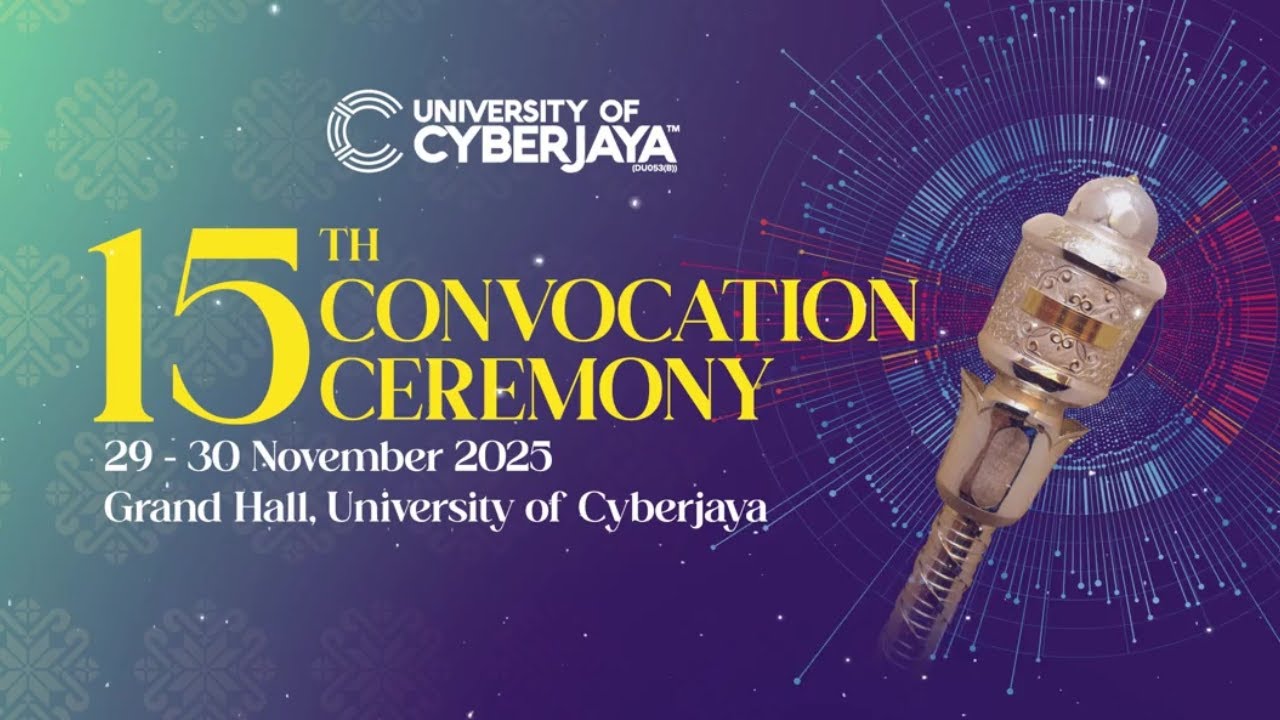 UoC 15th Convocation Ceremony and Cyberjaya College Central 3rd Convocation Ceremony (Session 1)