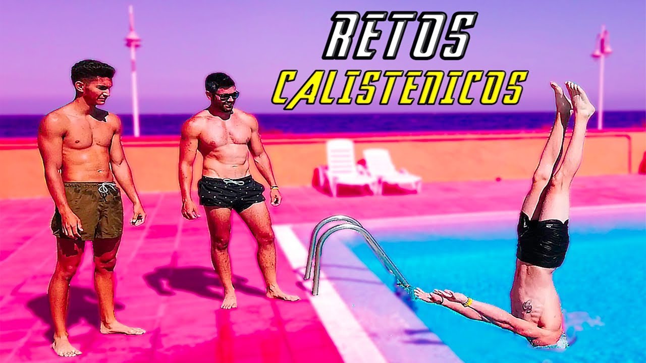 ATLETAS DE CALISTENIA VS RETOS DE PISCINA 🔥