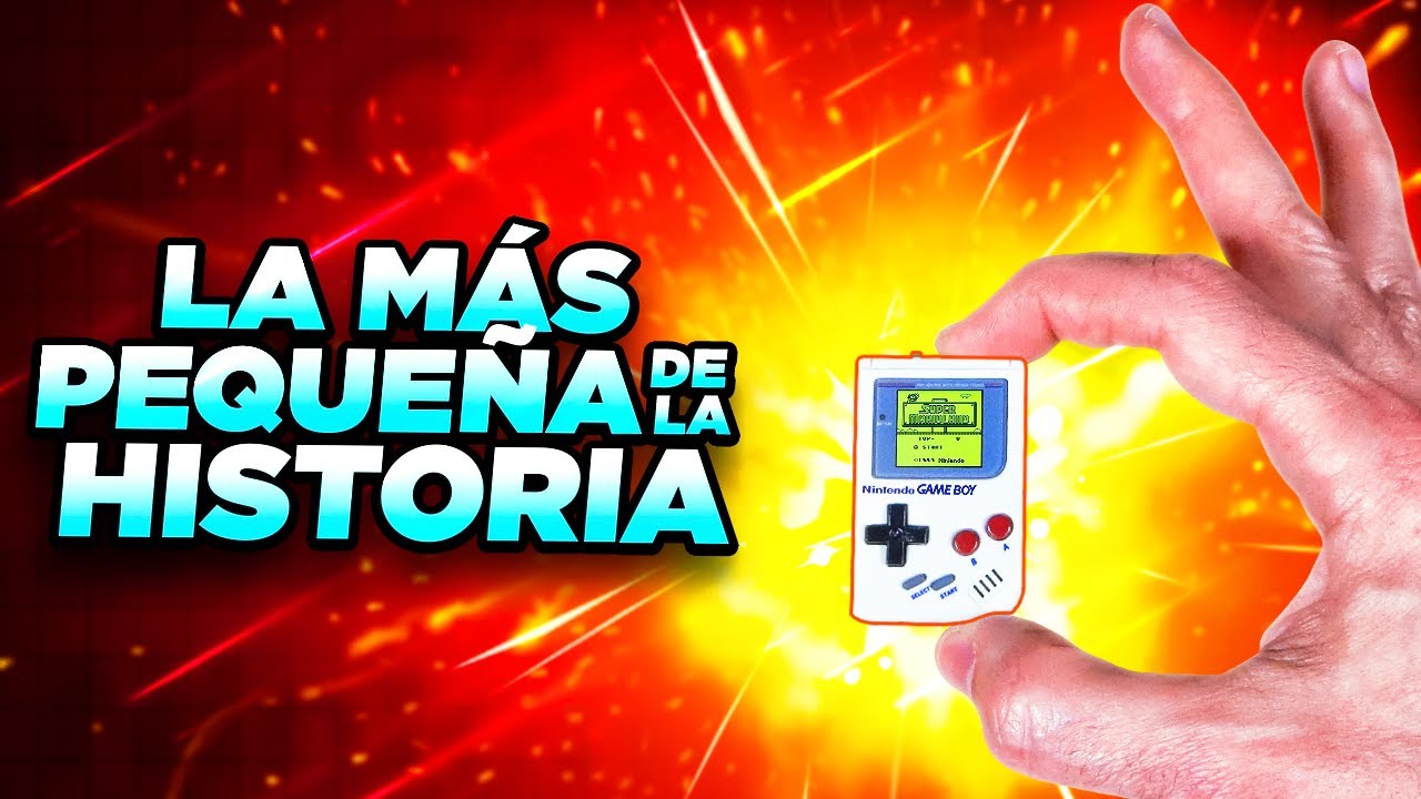Si NINTENDO hiciera la GAME BOY MINI sería como ésta de ALIEXPRESS 📦