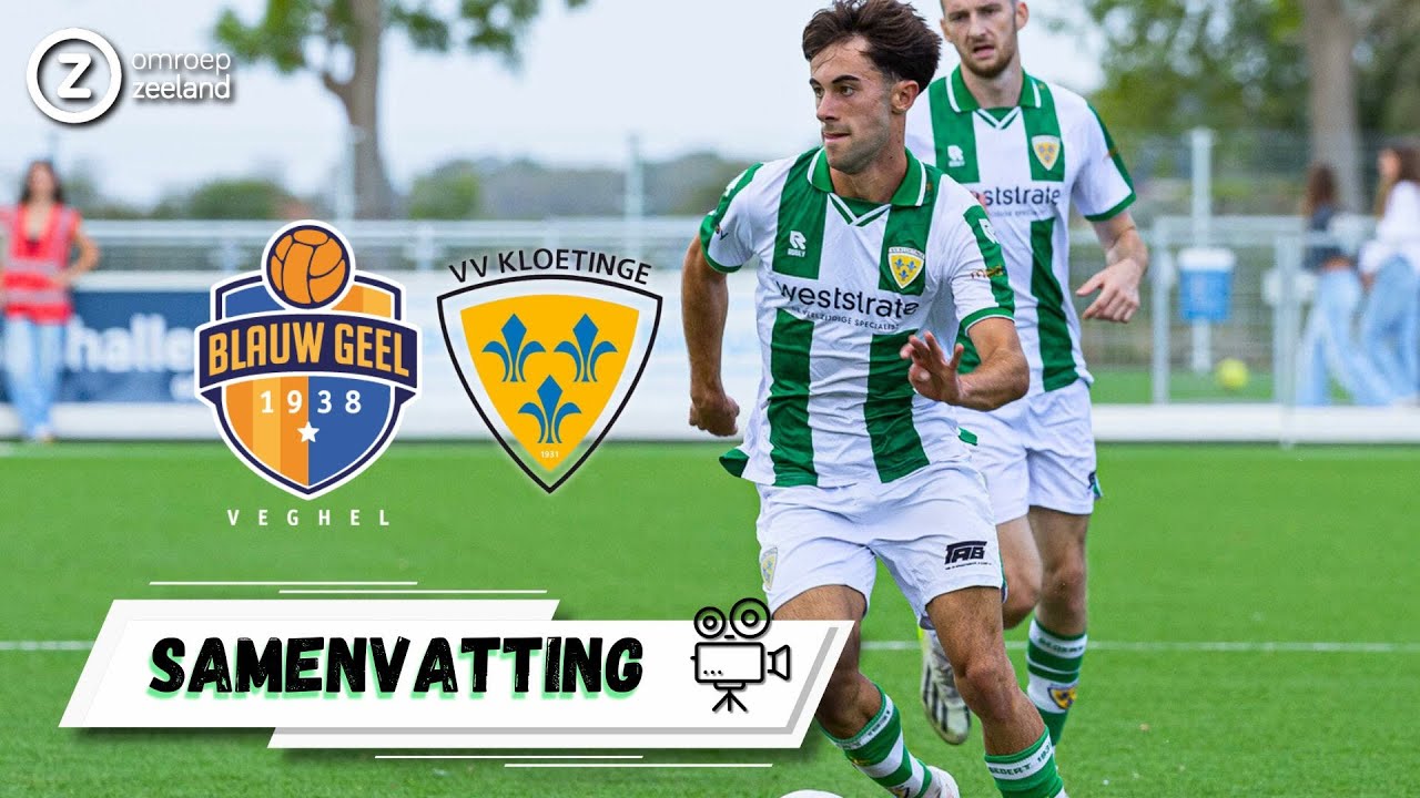 💪 TWEE PENALTY'S IN EERSTE TOPPER DERDE DIVISIE ⚔️⚽ | Samenvatting: Blauw Geel'38 - Kloetinge 🎥
