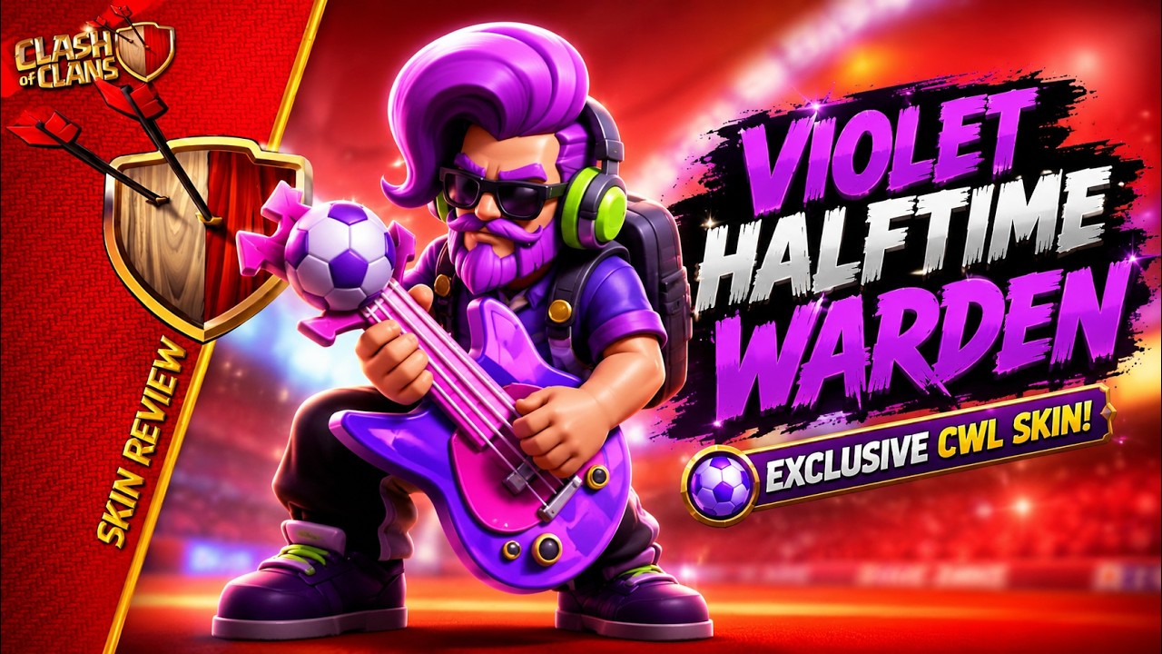 ✅ New CWL Warden Skin Worth Buying? | Clash of Clans | Clashflict 🔥