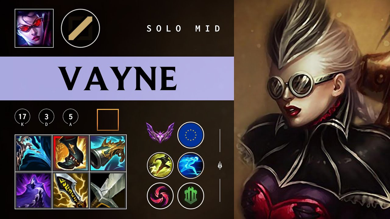 Vayne Mid vs Yone - EUW Master Patch 26.03