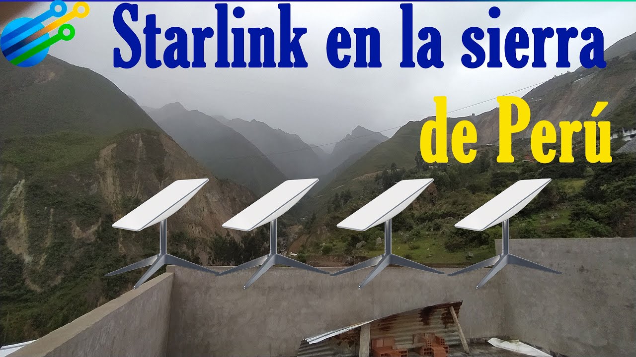 Starlink en la sierra de Perú, en la montaña